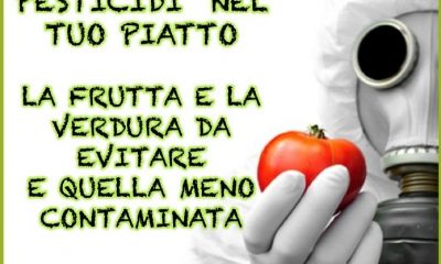 pesticidi tavola cibo